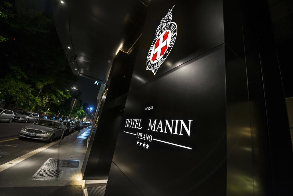 Hotel Manin Милано Екстериор снимка